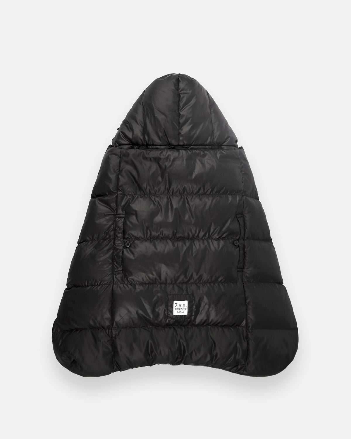 7AM Enfant Heavyweight, K-Poncho Black Plush Z2G9 - product image 1