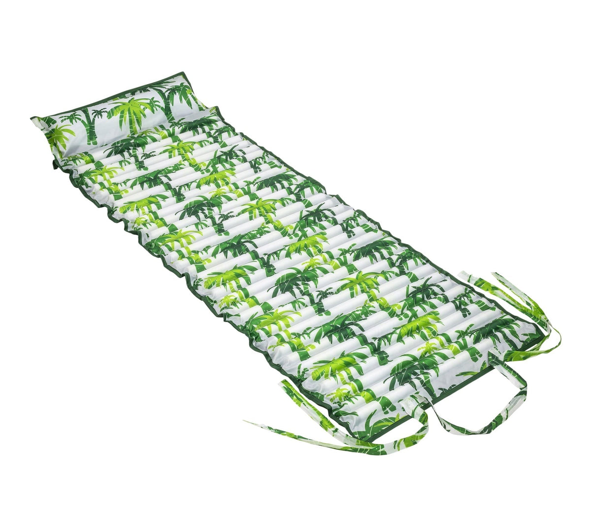 Inflatable/Foam Fold-and-Go Travel Pool Float/Lounger, Tropical, 71 x 27-in G6Y6 - product image 1