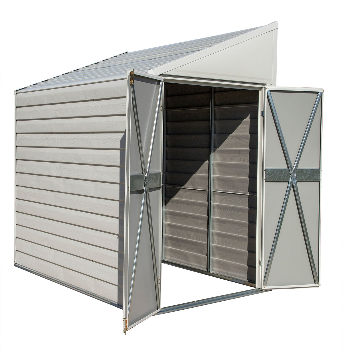 Yardsaver Electro Galvanized Steel Storage Shed, 4-ft x 7-ft B3S2 - product image 6