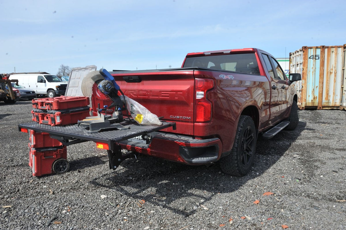 Black Bulldog Hitch Mount Adjustable Height Cargo Carrier R9G0 - product image 2