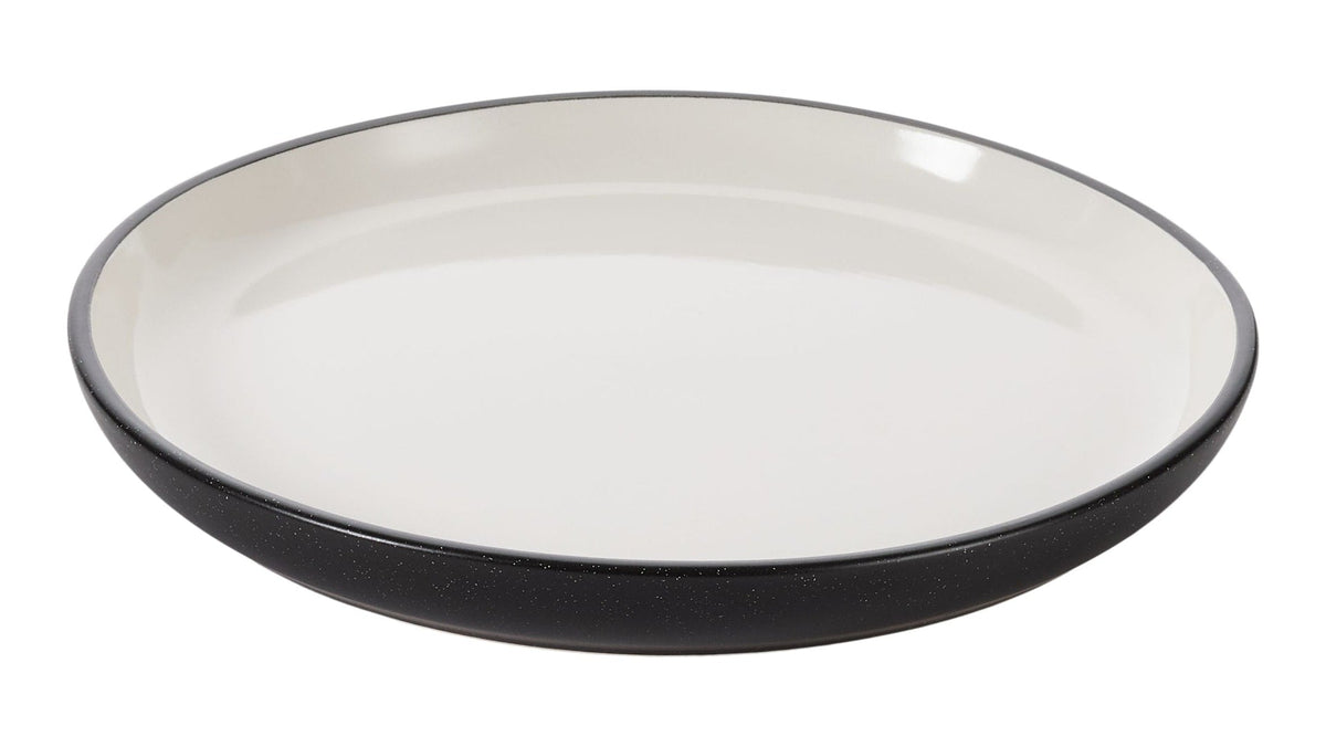 Catalone Side Kitchen/Dinner Plate, 1-pc, Black/White L5U1 - product image 1
