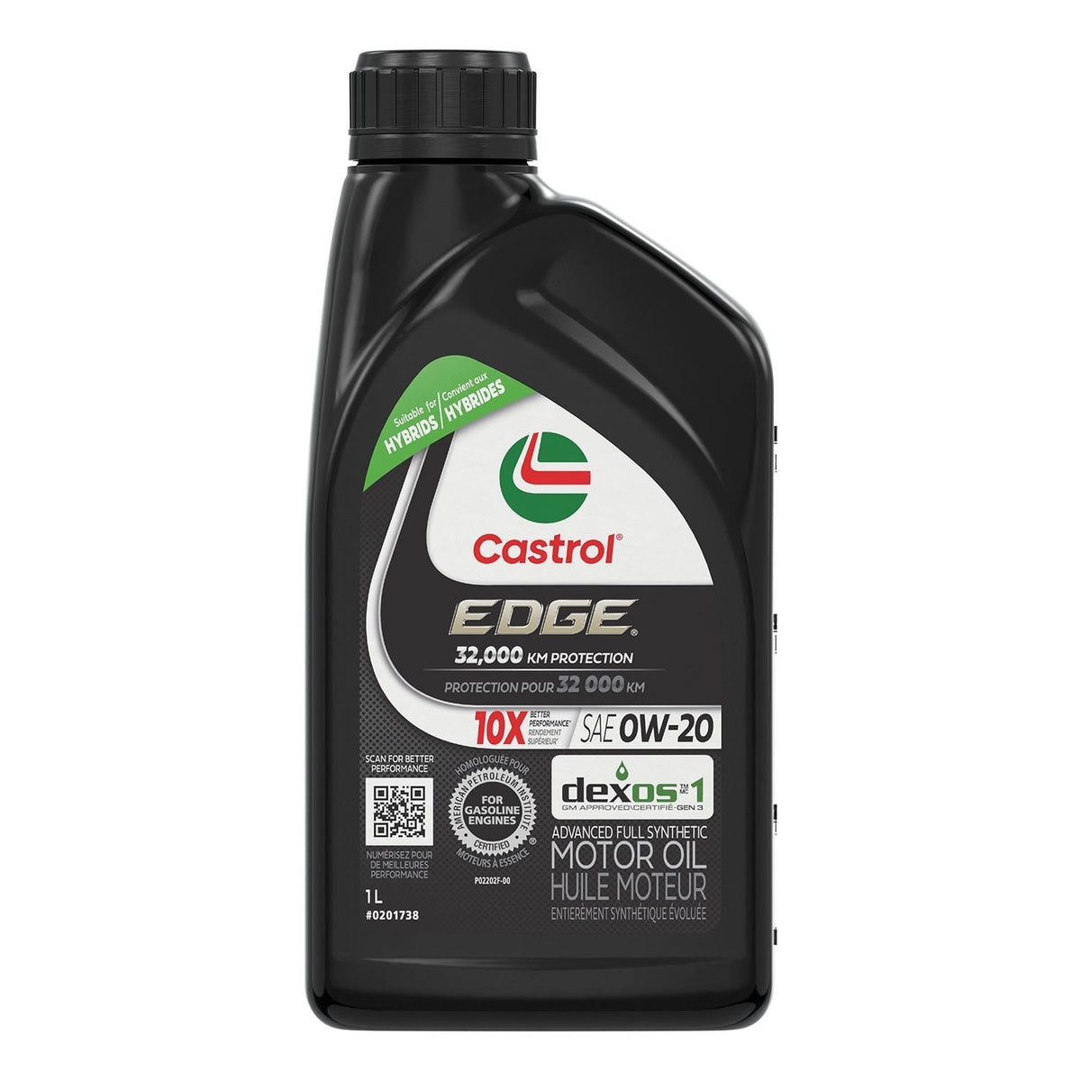 EDGE 0W20 Advanced Synthetic Engine/Motor Oil, 1-L M7L8 - product image 1