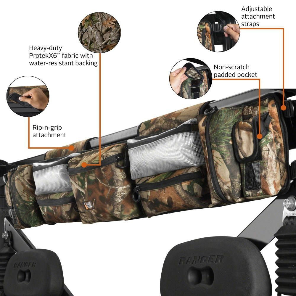 Classic Accessories QuadGear UTV Roll Cage Organizer, Camo U6J4 - product image 4