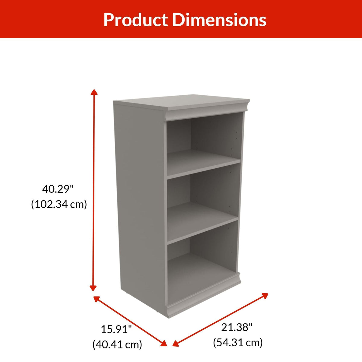 Modular Stackable Closet Storage Shelf Unit, Taupe G9P1 - product image 3