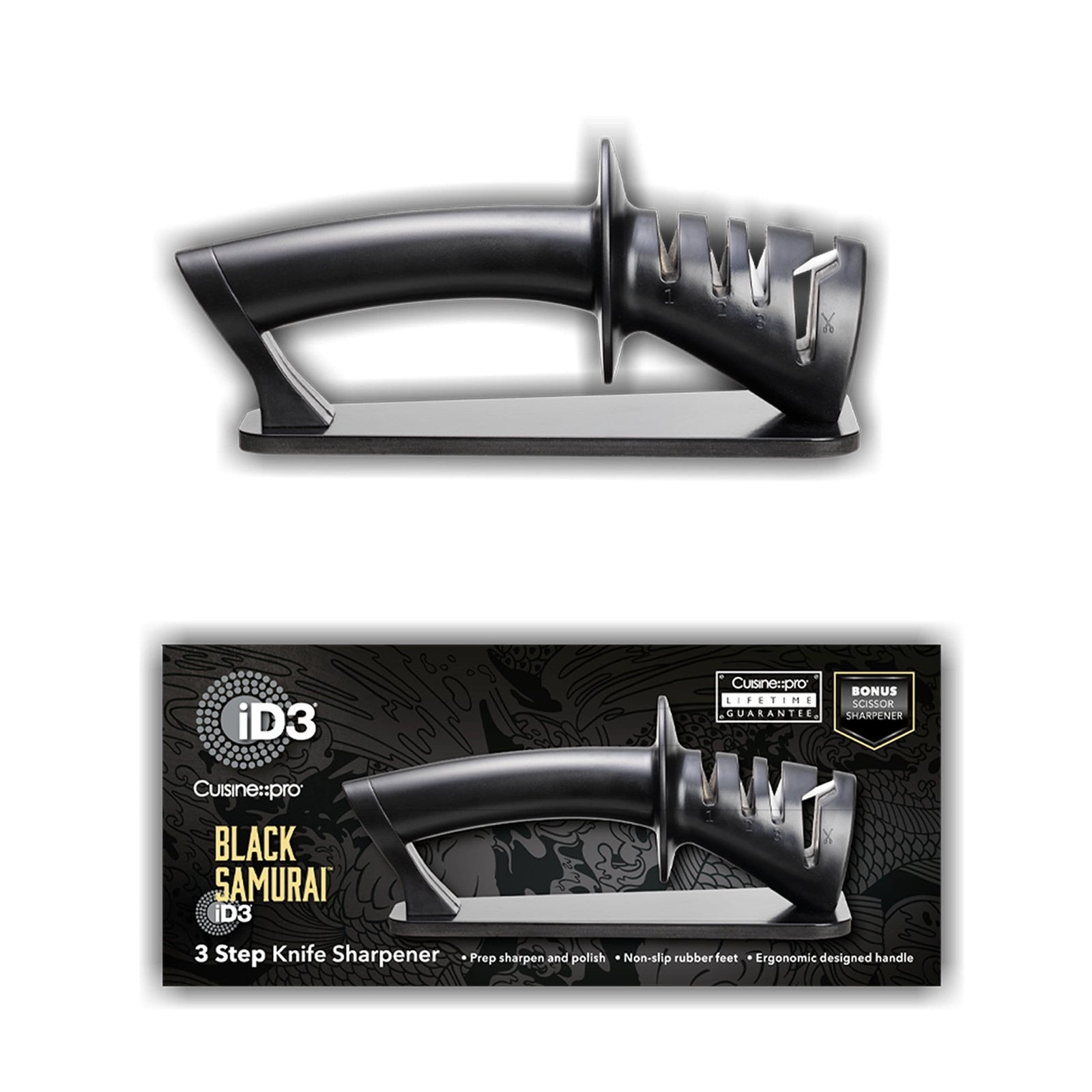PRO iD3 BLACK SAMURAI KNIFE SHARPENER A8J9 - product image 1
