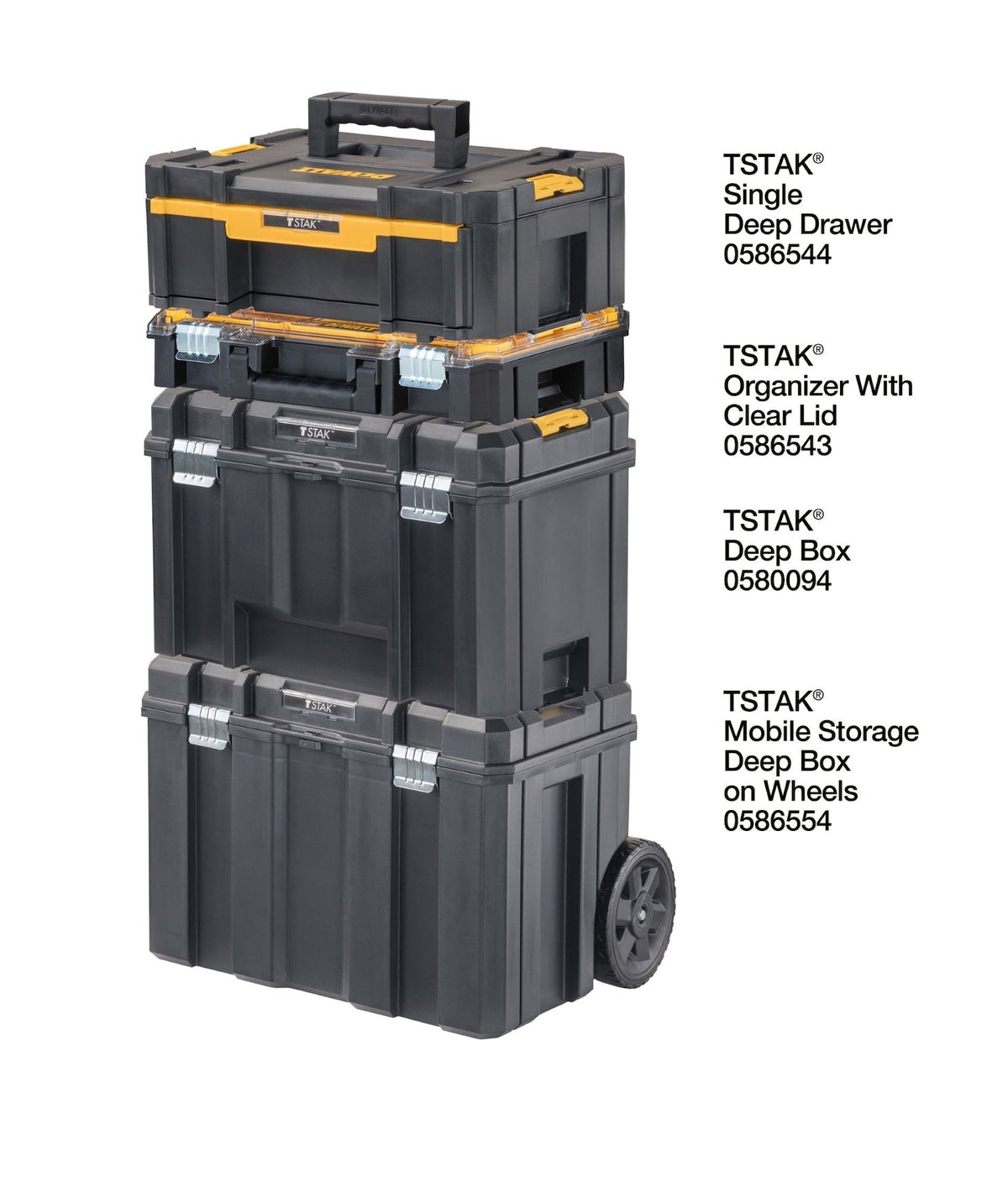 TSTAK Heavy-Duty Single Deep Drawer Unit, Stackable T5C2 - product image 7