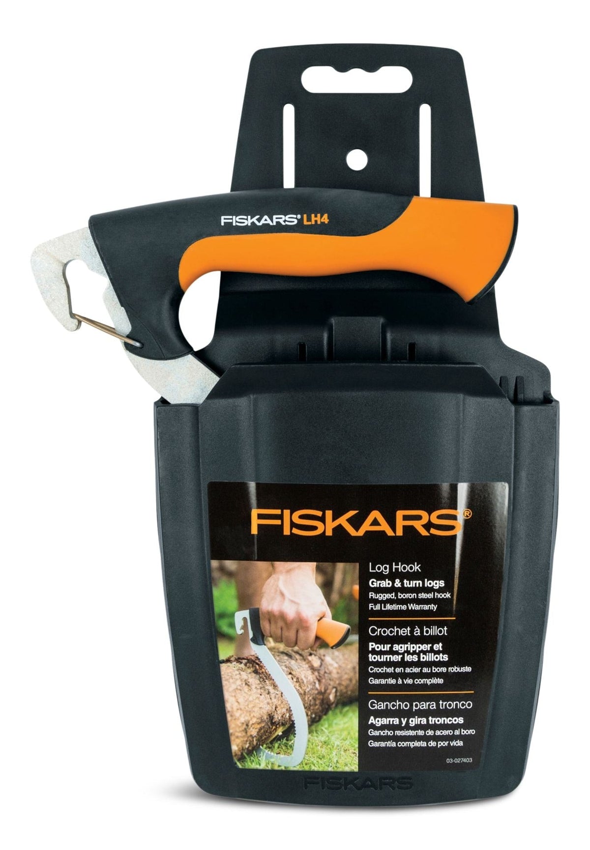 Log Hook, Black/Orange E9A9 - product image 2