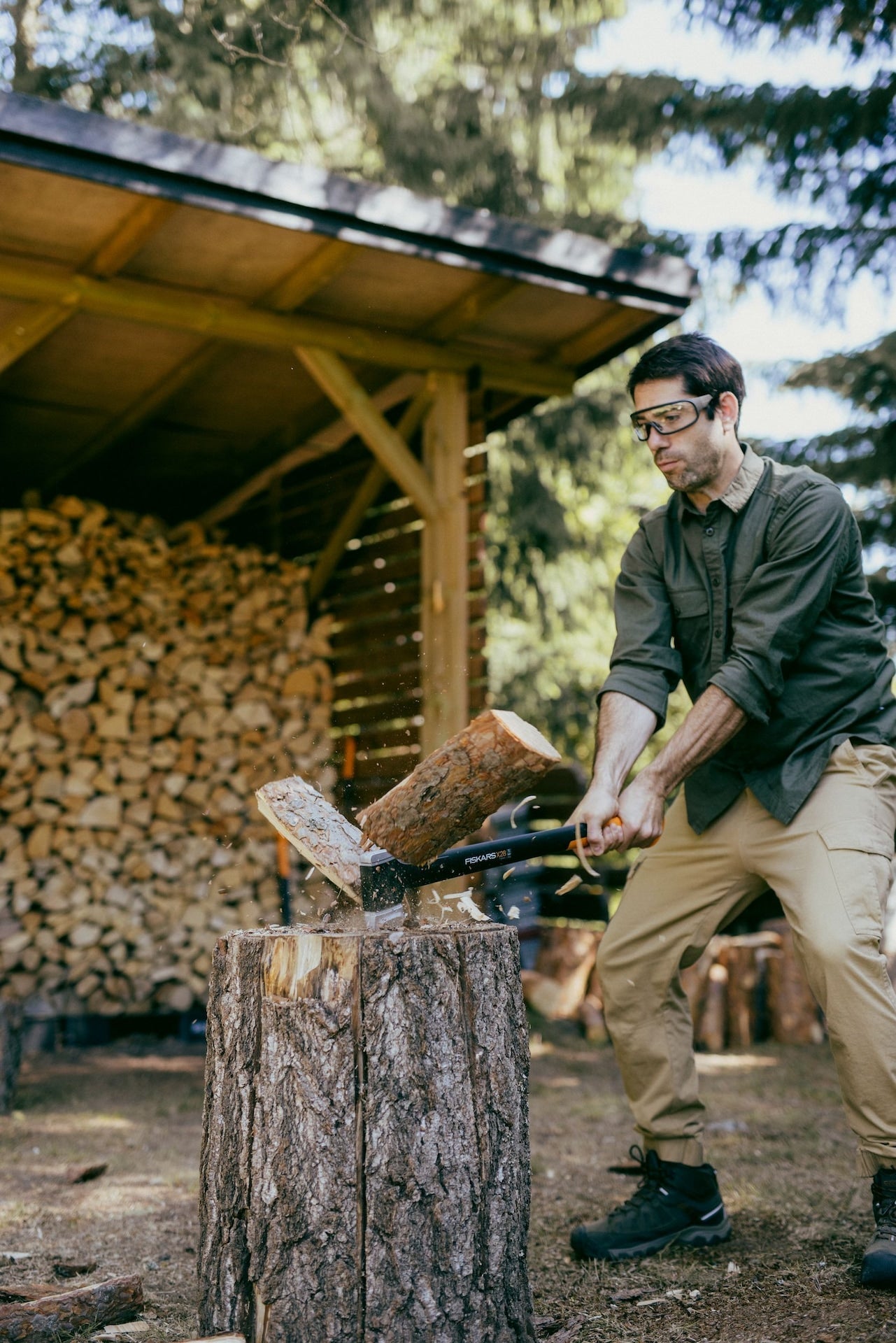 Splitting Axe with FiberComp shaft, 28-in Q9F4 - product image 5