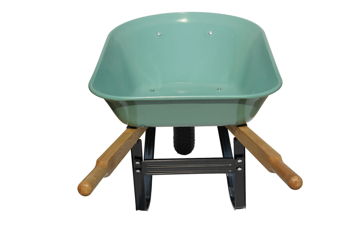 Garden Club 1-Wheel Steel Wheelbarrow for Garden/Yard, Rust-resistant, 5-cu-ft I7R8 - product image 6
