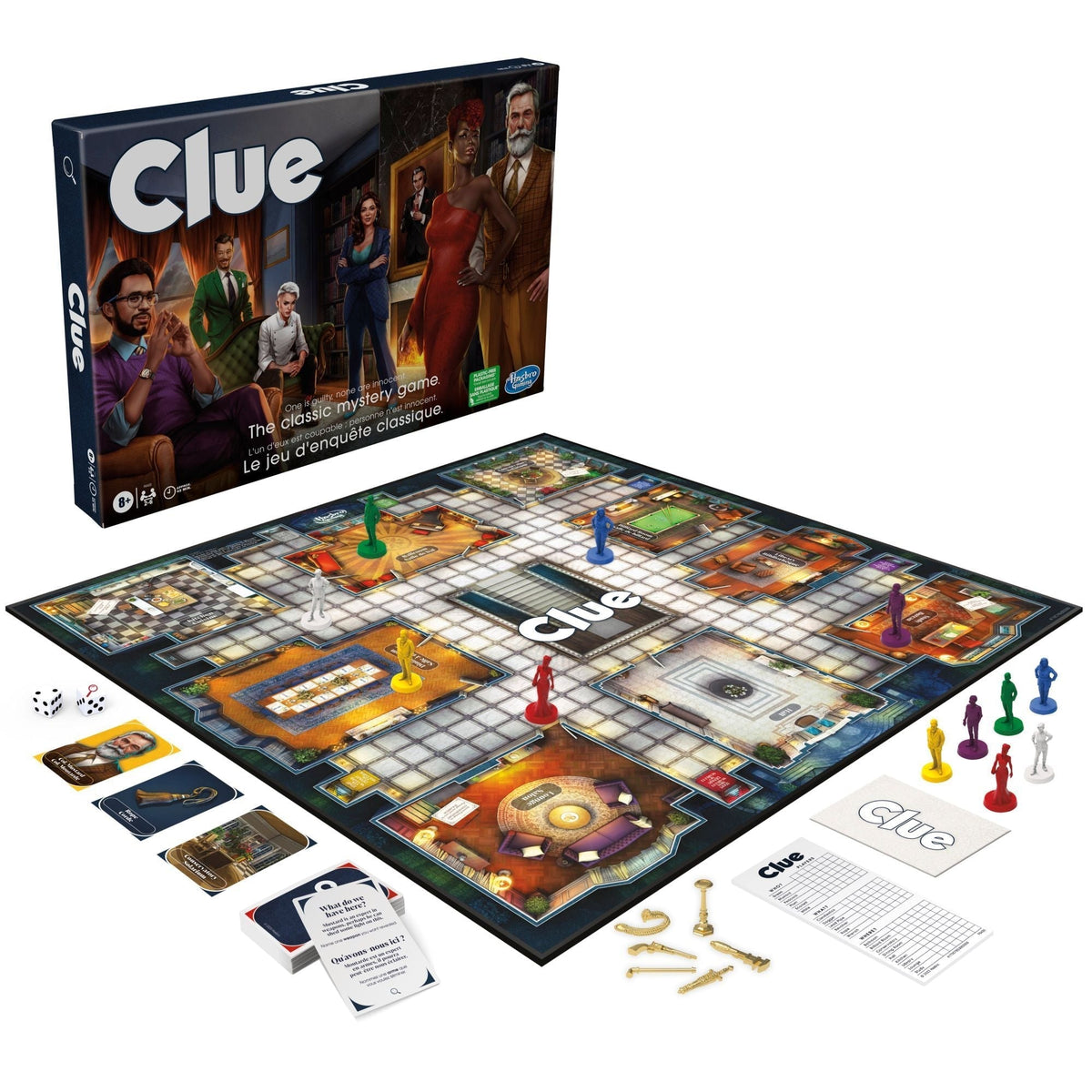 Games Clue Classic Mystery Board Game, Ages 8+ Y6W2 - product image 1