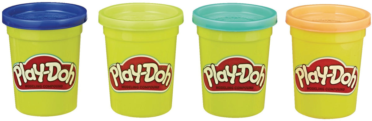 Play-Doh Modeling Compound Creative Toy for Toddlers, Assorted 4 pk, Ages 2+ L9K2 - product image 1