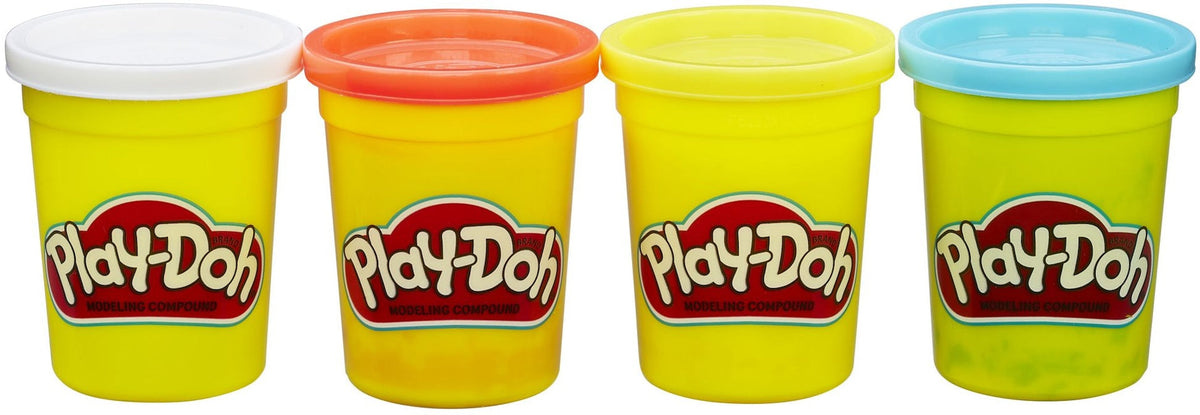 Play-Doh Modeling Compound Creative Toy for Toddlers, Assorted 4 pk, Ages 2+ L9K2 - product image 4