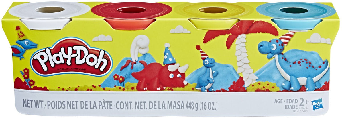 Play-Doh Modeling Compound Creative Toy for Toddlers, Assorted 4 pk, Ages 2+ L9K2 - product image 8