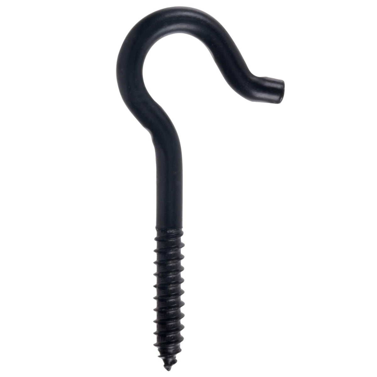 Screw Hook, 3/8 x 4-7/8-in, Black T0M5 - product image 1