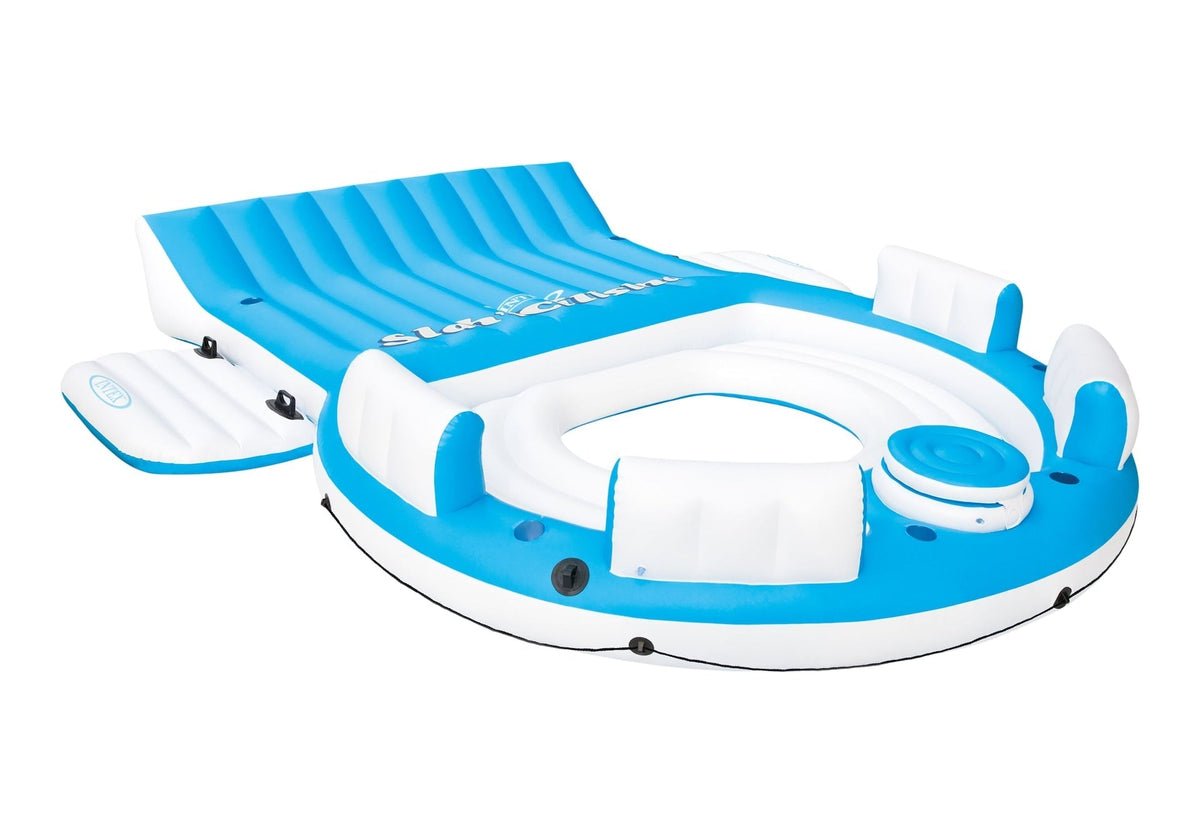 Splash 'N Chill Inflatable Lake Party Island, 7-Person V4R5 - product image 1