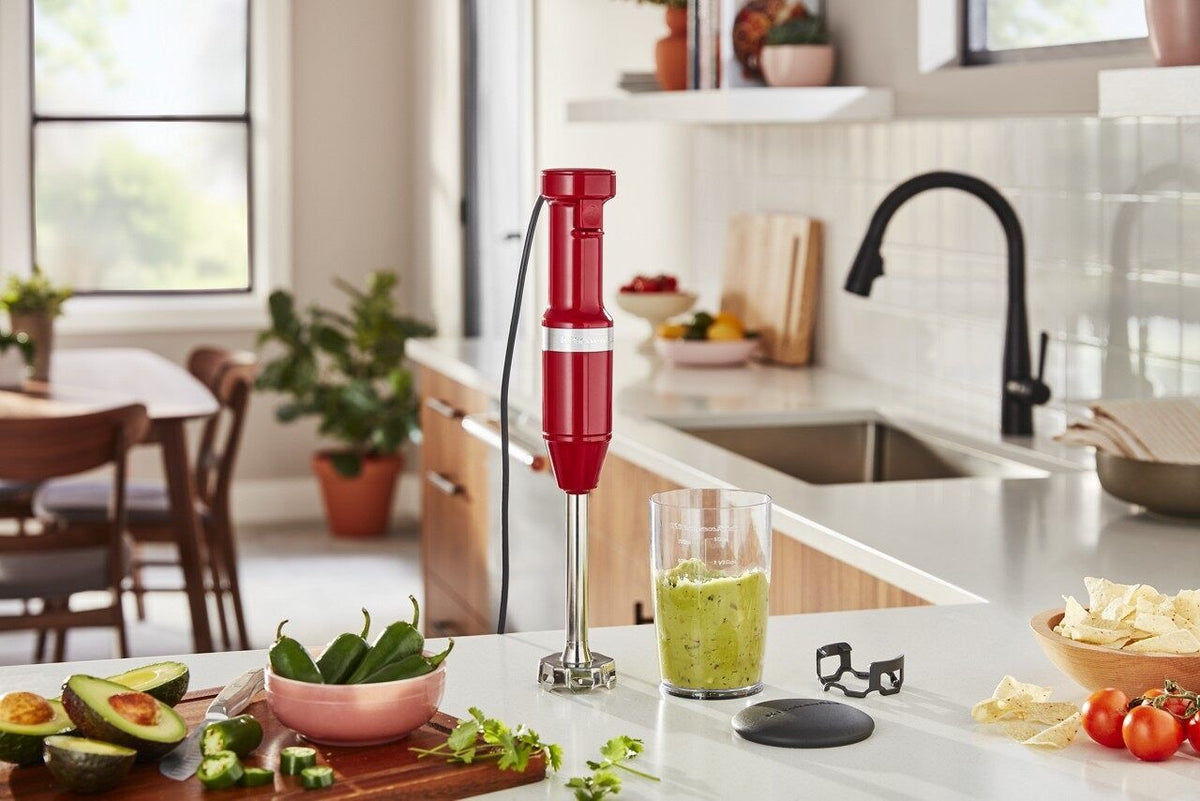 Variable Speed Corded Hand Blender with Blending Jar, Empire Red Y8V7 - product image 5