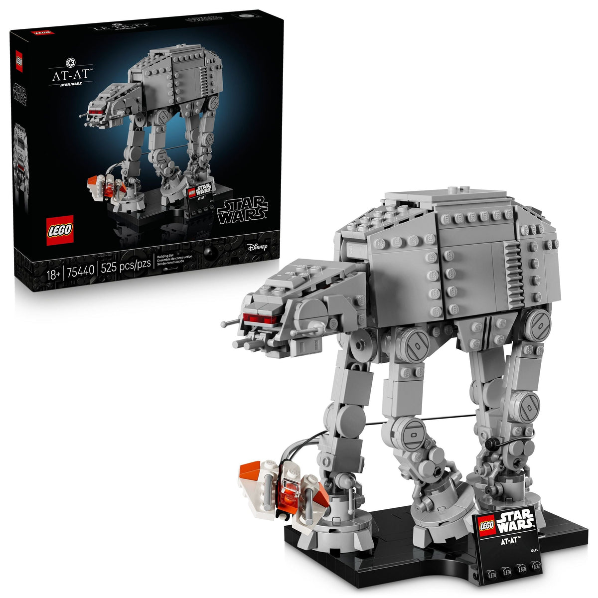 AT-AT Walker Toy Building Set - 75440, 525-pcs, Ages 18+ T3G9 - product image 1