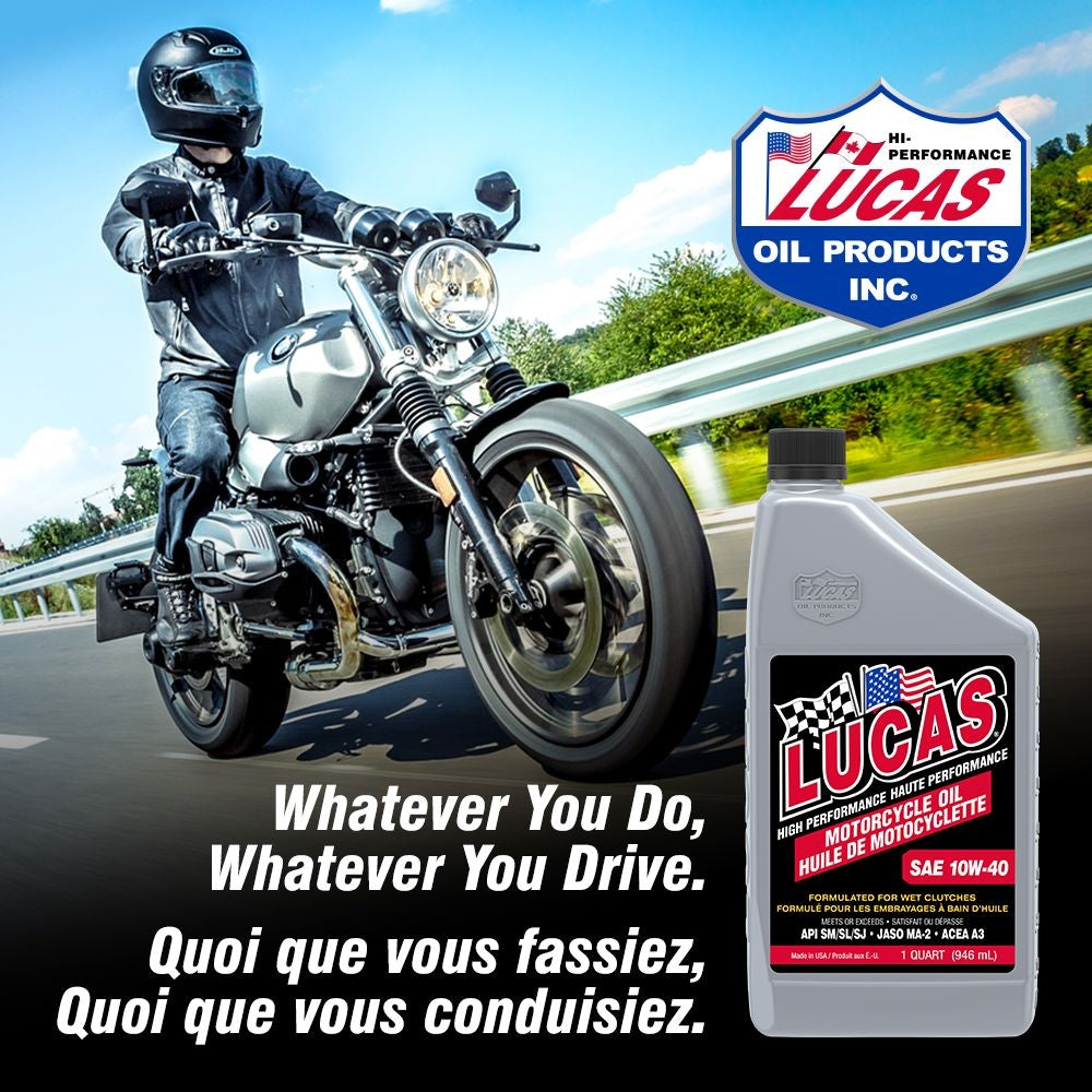 Oil High Performance Motorcycle Oil SAE, 946-mL B9A1 - product image 3