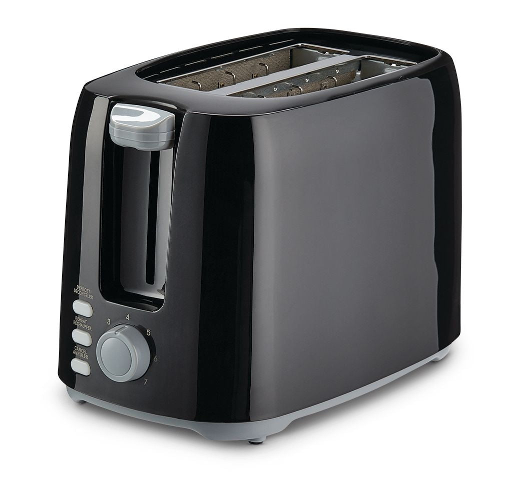 Wide Slots Toaster with 7 Settings, Black, 2-Slices U1H1 - product image 1