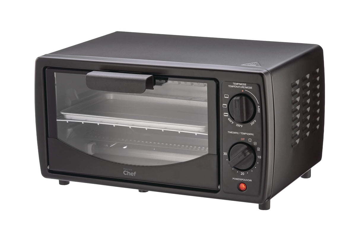 4-Slice Compact Toaster Oven, 2-Rack, Black P1P3 - product image 1