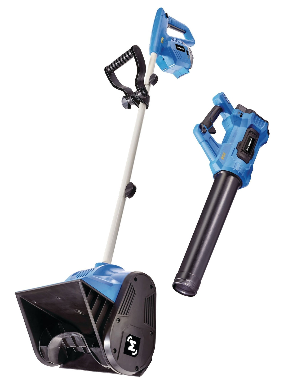 20V Brushless 5.0Ah Snow Shovel & Blower Combo Kit, PWR POD Compatible W9N9 - product image 1