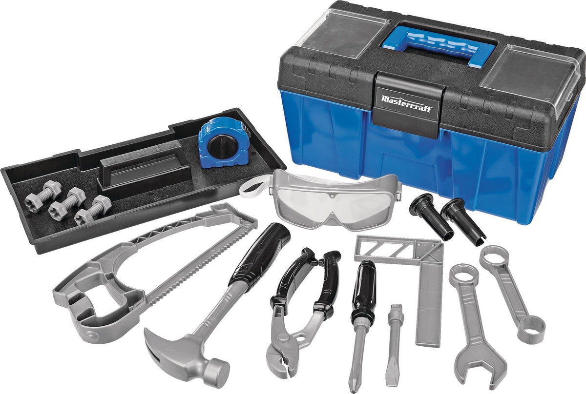 Toy Tool Box withAccessories For Kids, 18 pc, Age 1+ M8Q6 - product image 1
