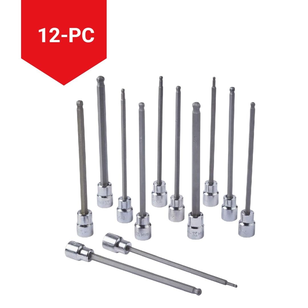 Long-Arm Ball End Bit Socket Set, 3/8-in, 12-pc L7Q3 - product image 8