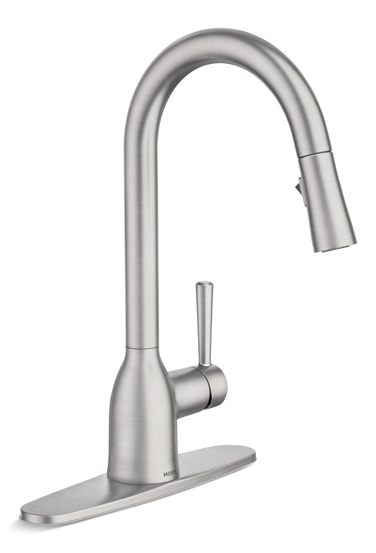 Adler Single Handle Pulldown Kitchen Faucet, Spot Resist Stainless M6X4 - product image 1