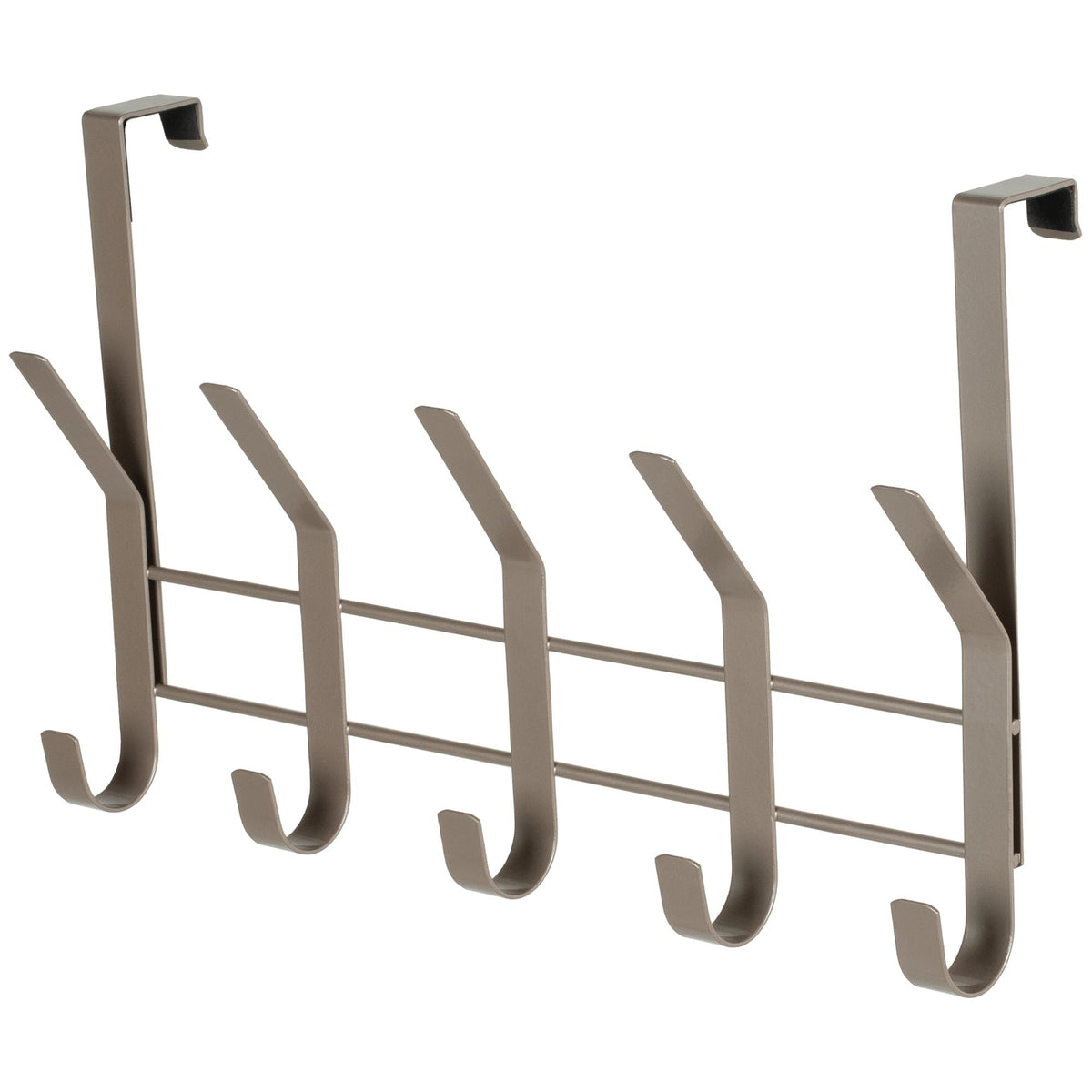 16.1" Over The Door Metal 5 Hook, Champagne J6Z9 - product image 1