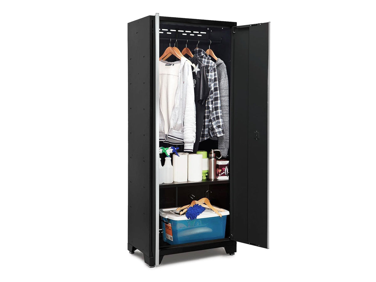Bold Series 24-Gauge Steel RTA Storage Locker with 3 Shelves, Black, 30-in V6T2 - product image 3