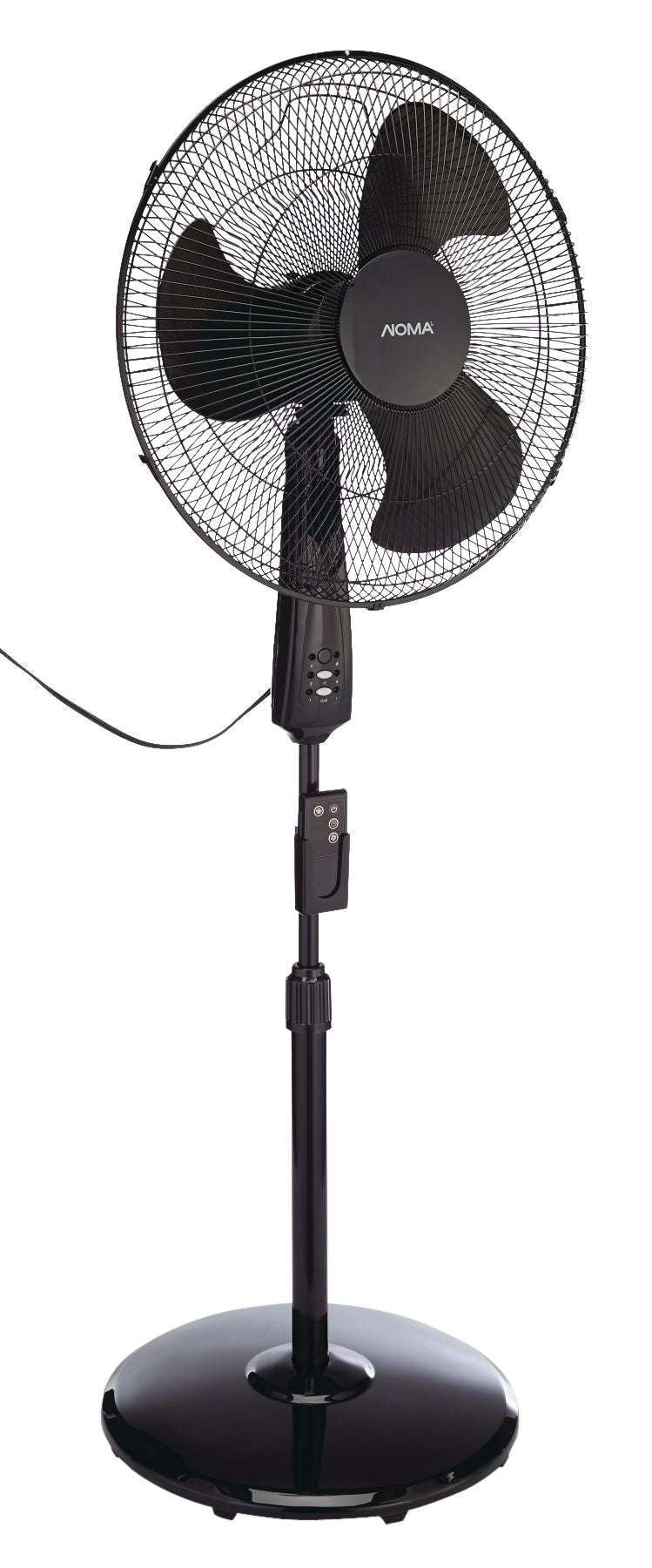 Oscillating Pedestal/Stand Fan with Remote Control, 3-Speed, Black, 18-in M4I9 - product image 3