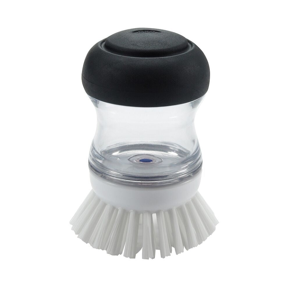 Refillable No-Mess Soap Dispensing Palm Cleaning Brush O2V2 - product image 1