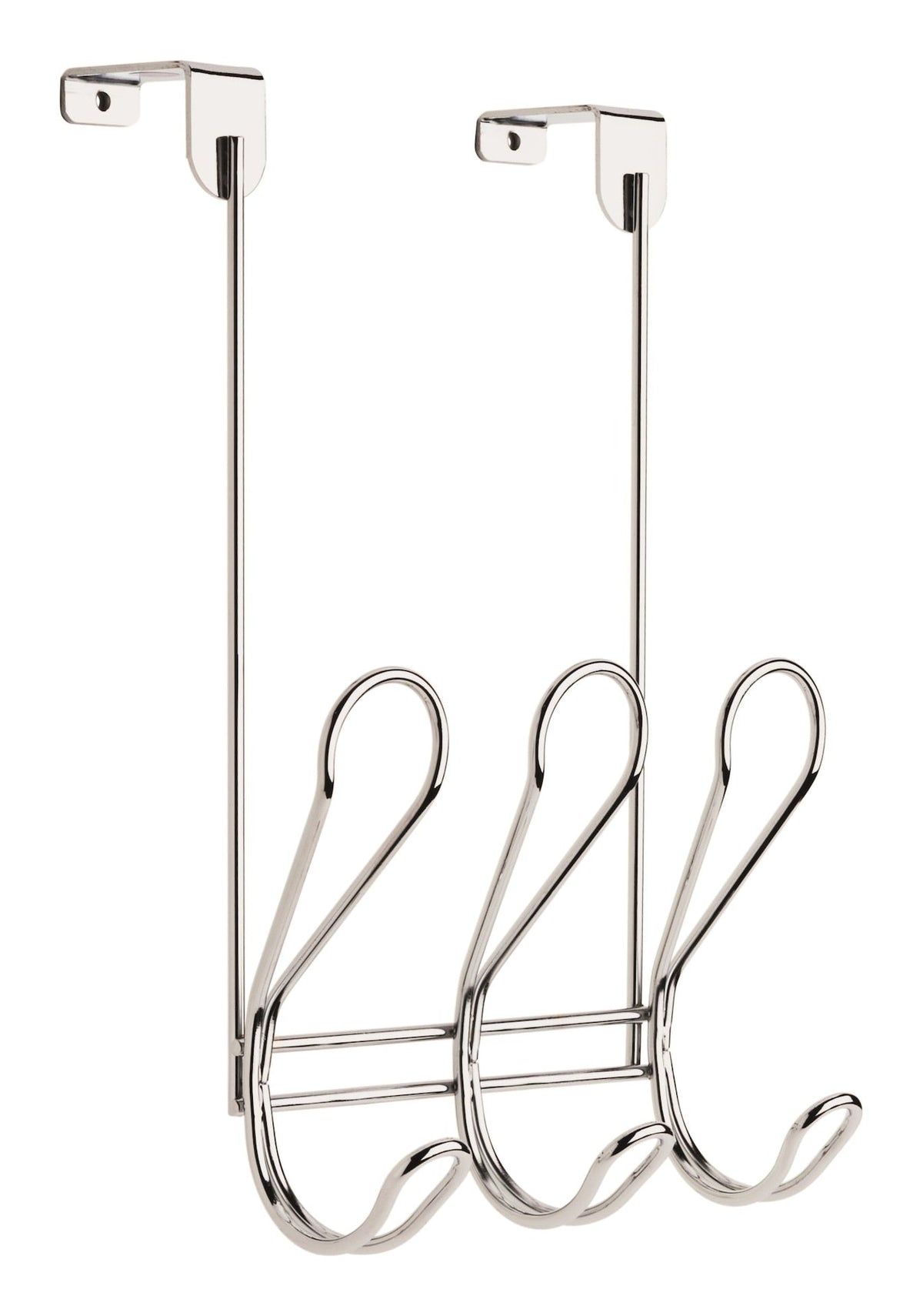 Dolen Steel 3-Hook Over the Door Rail, Assorted Colours F7O5 - product image 1