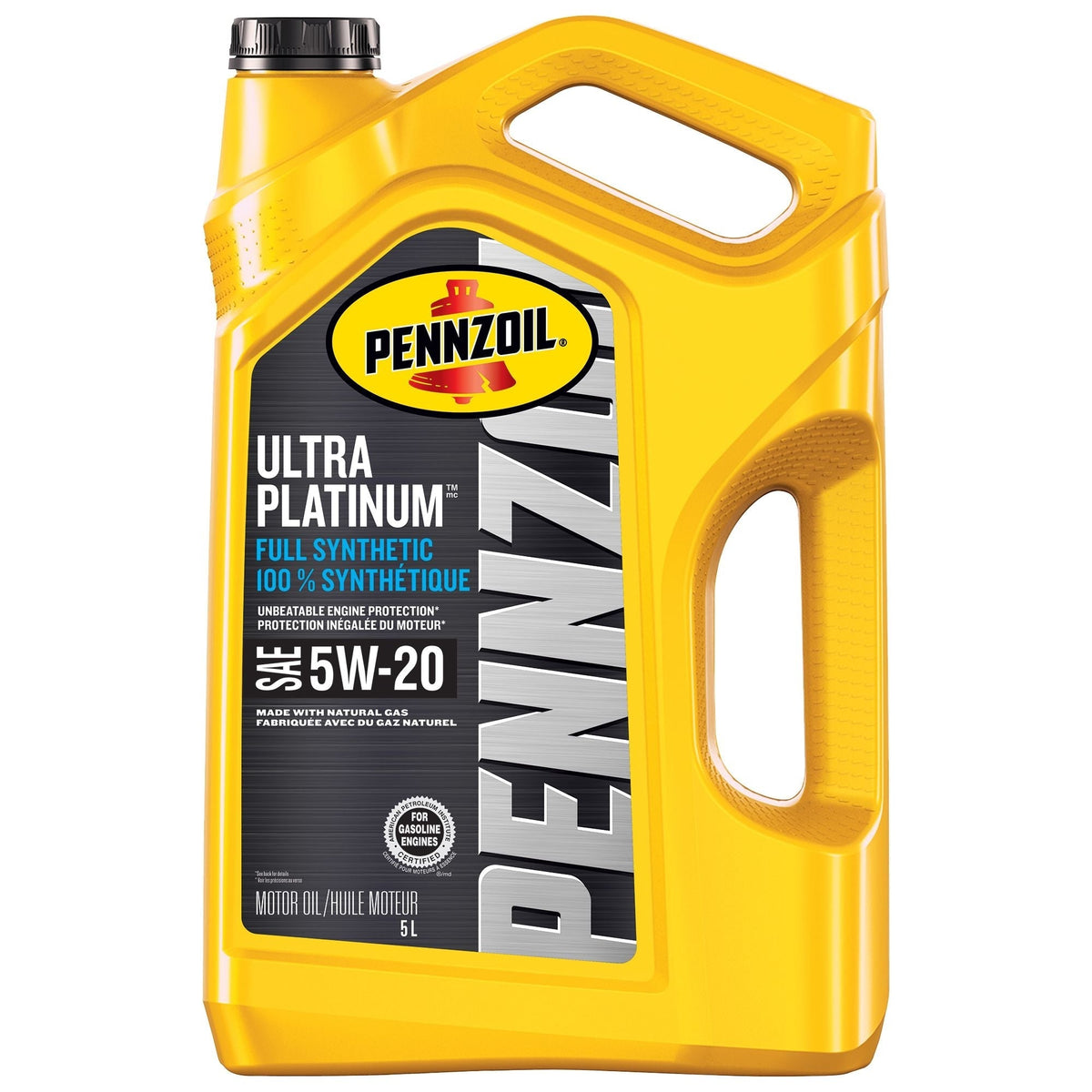 Ultra Platinum 5W20 Synthetic Engine/Motor Oil, 5-L Y6N4 - product image 1