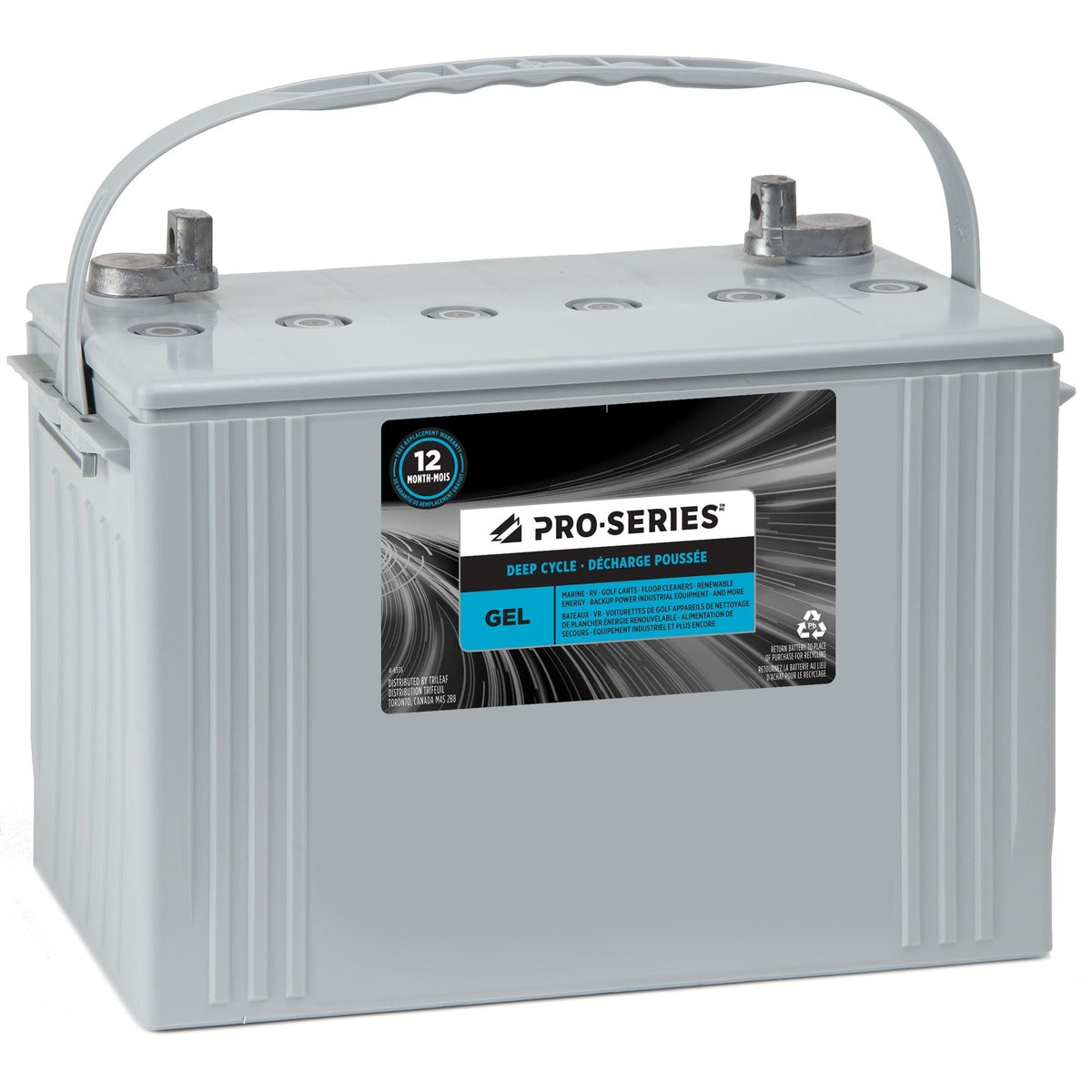 PRO-SERIES Group Size 45 Small Engine Battery, 485 CCA C6W9 - product image 1
