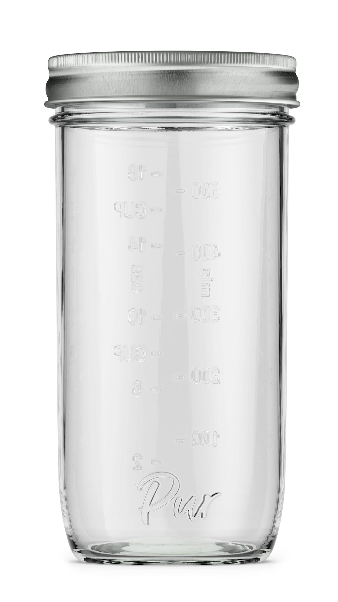 BPA-Free Wide Mouth Canning Jars, 24-oz, 6-pk K9X8 - product image 1