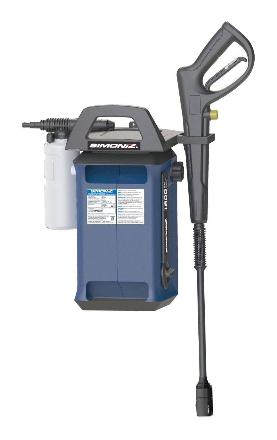 1650 PSI 1.8 GPM Corded Cold Water Electric Pressure Washer with Foam Blaster A1G1 - product image 2