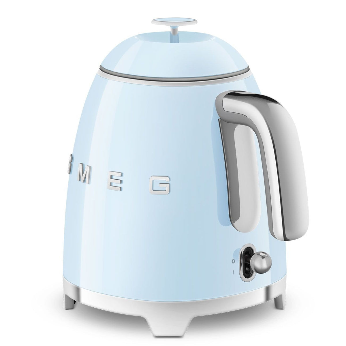 Retro Style Electric Mini Kettle with Cordless Base, Light Blue, 0.8-L Q5S0 - product image 3