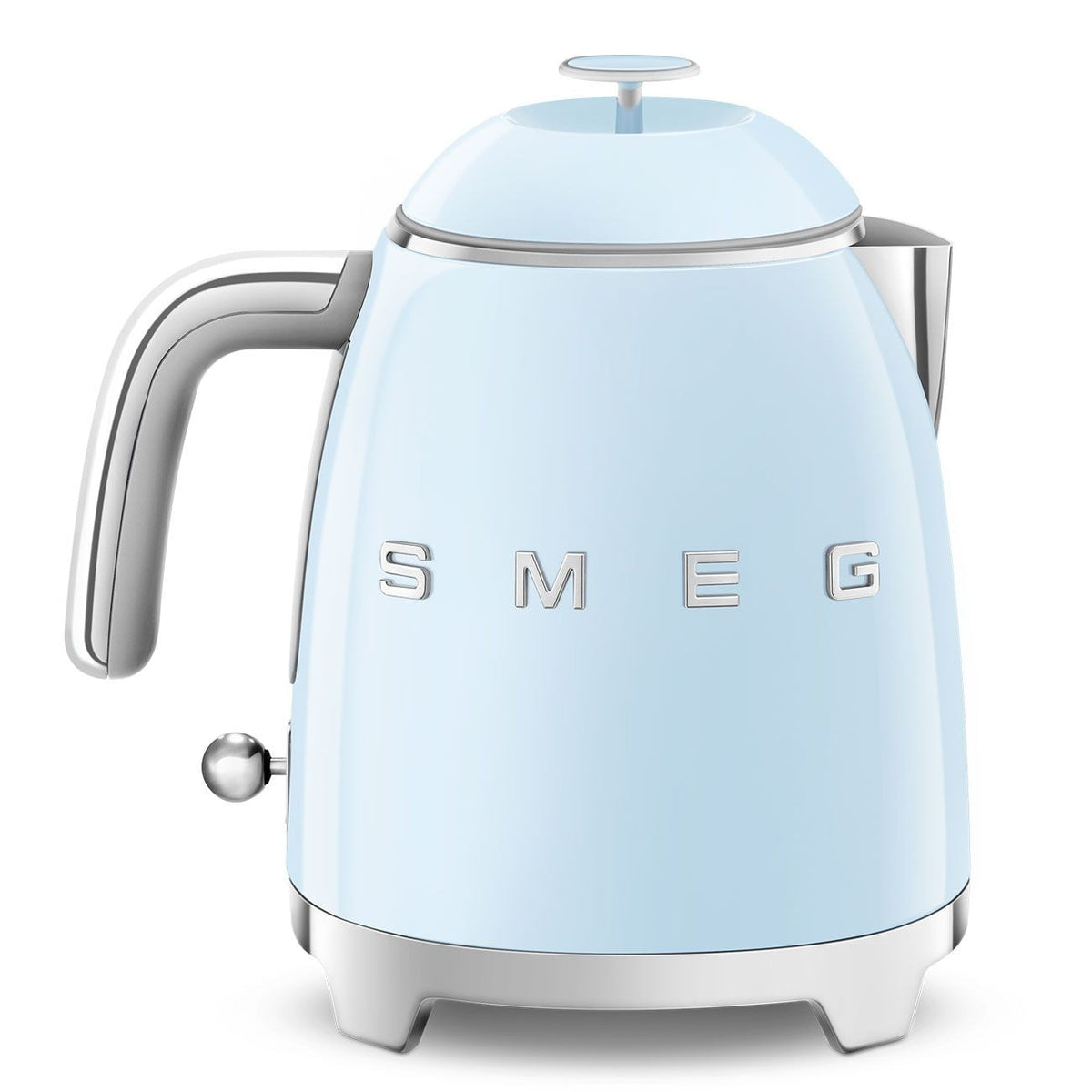 Retro Style Electric Mini Kettle with Cordless Base, Light Blue, 0.8-L Q5S0 - product image 4
