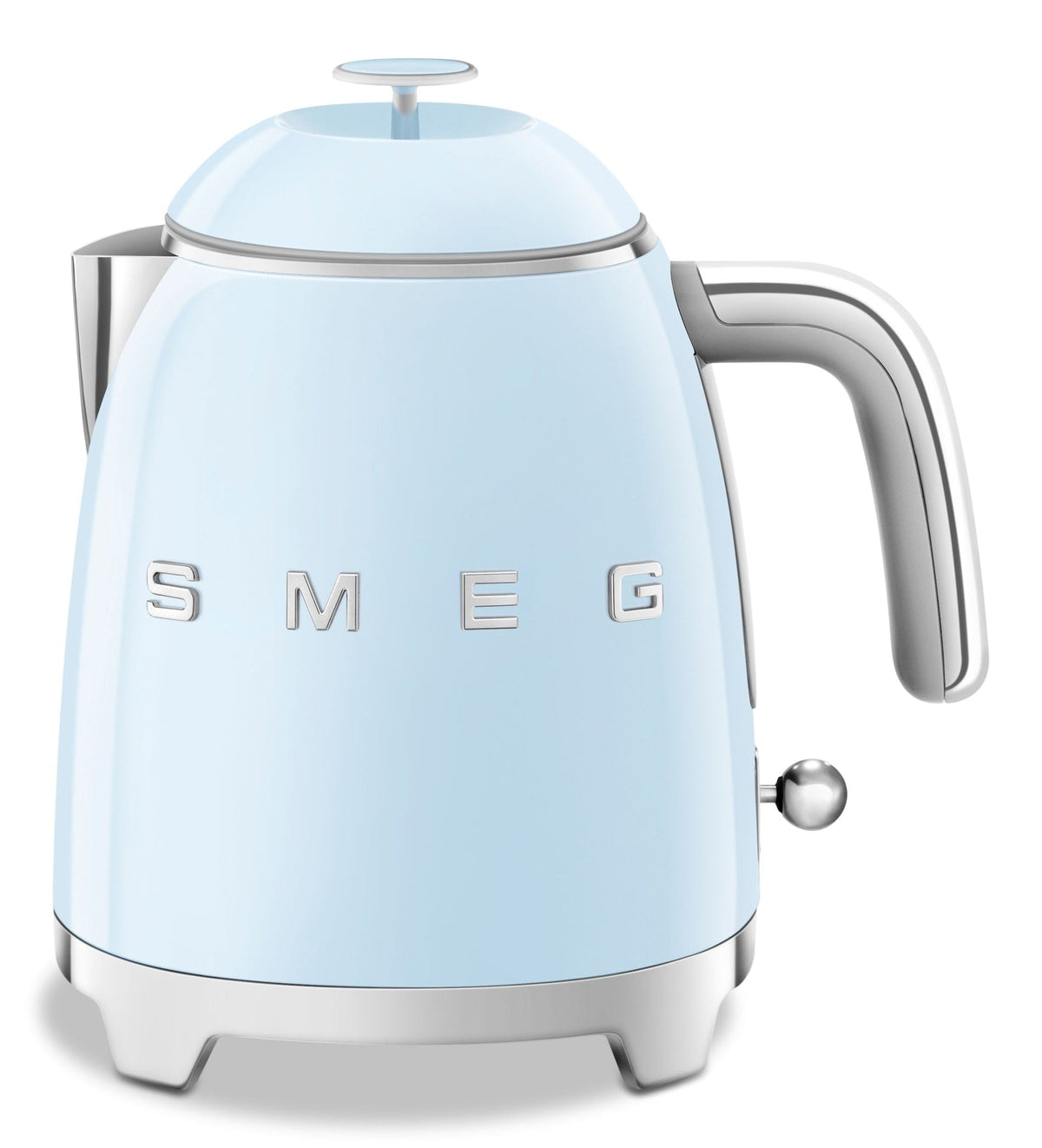 Retro Style Electric Mini Kettle with Cordless Base, Light Blue, 0.8-L Q5S0 - product image 6
