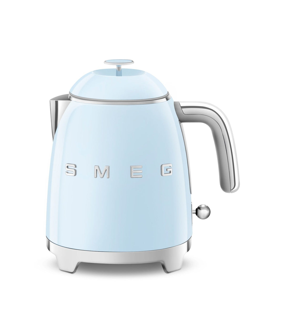 Retro Style Electric Mini Kettle with Cordless Base, Light Blue, 0.8-L Q5S0 - product image 7