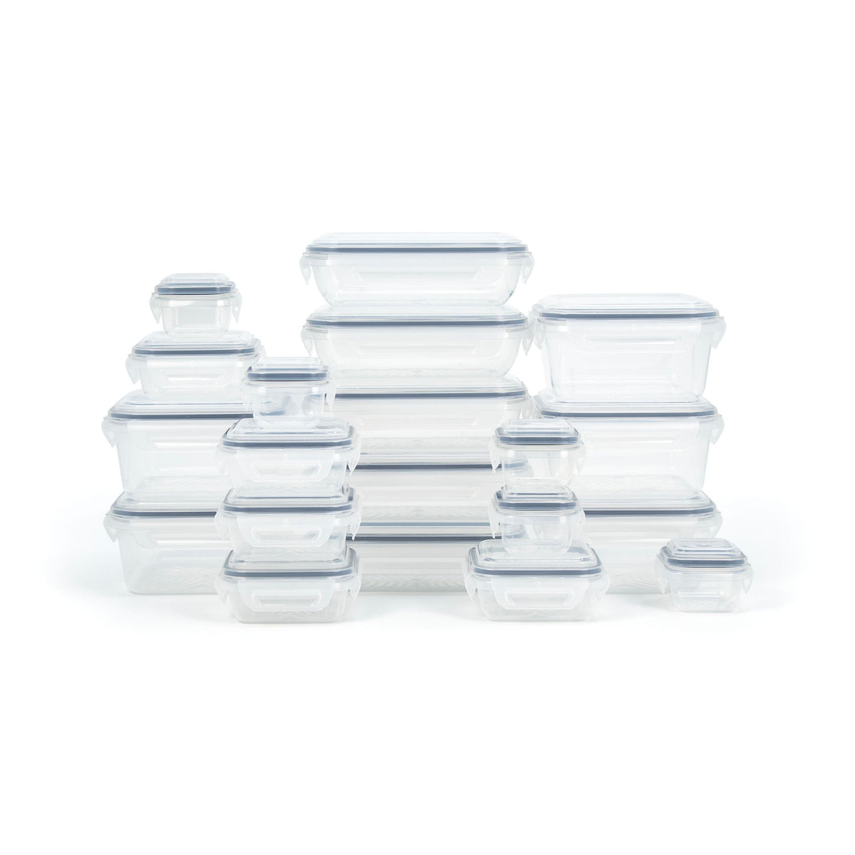 Plastic Food Storage Container Set with Airtight Seal, 20 Count W8V7 - product image 1