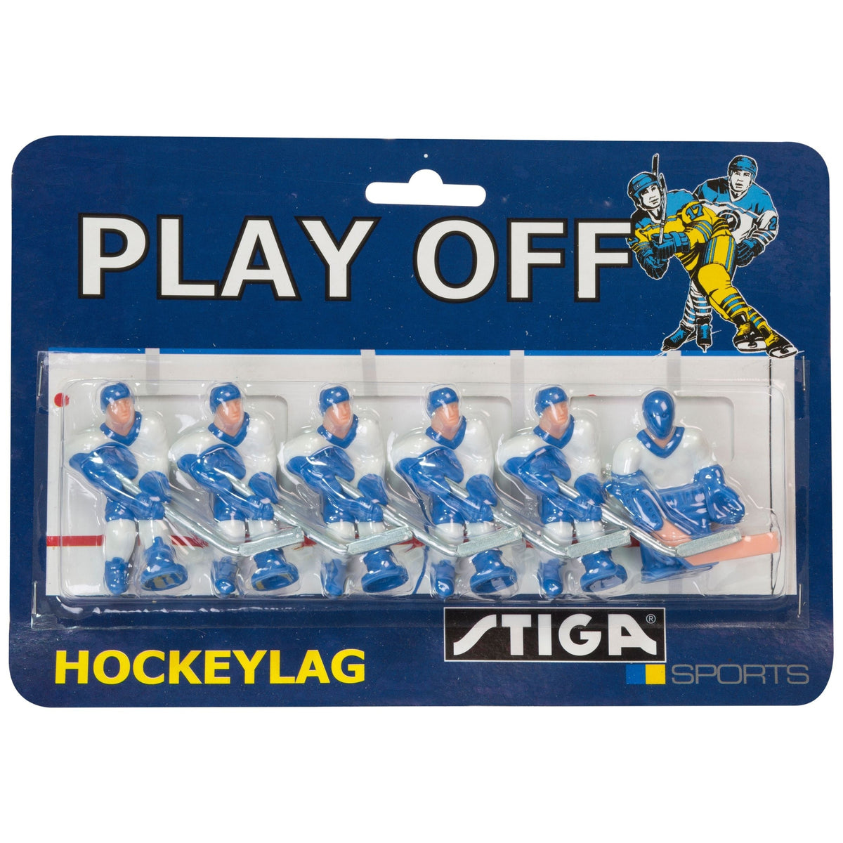 Finland Replacement Players Team Pack for Table Top Rod Hockey Game, 6-pk N7H8 - product image 3