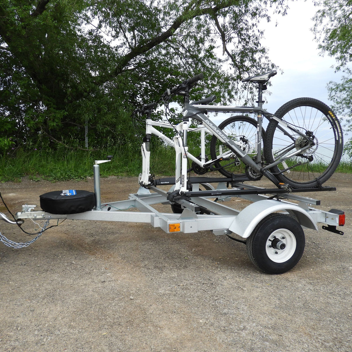 Adjustable Galvanized Steel Cargo Rack for Trailers L2E0 - product image 3