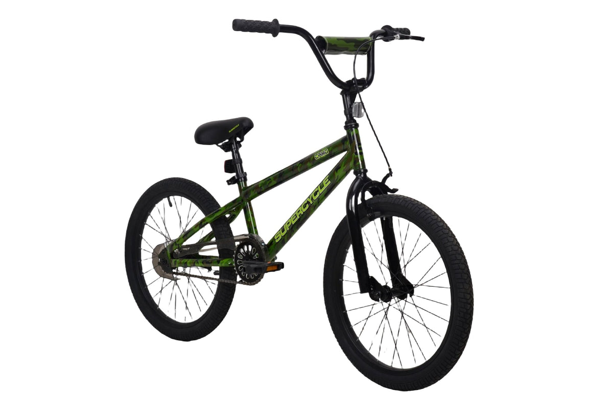 Youth Bike with Hi-Ten Steel Frame, 20-in, Camo W0C7 - product image 1
