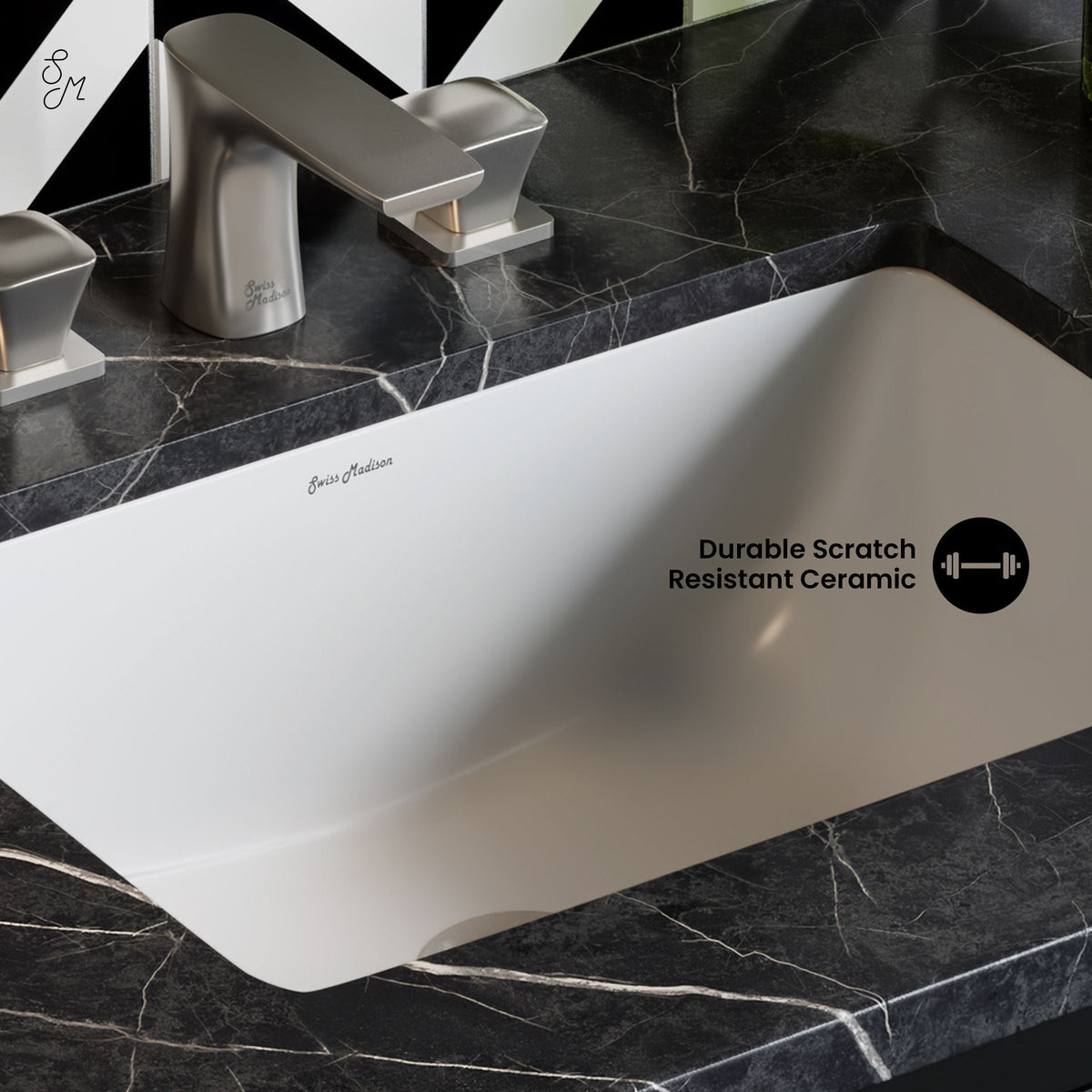 Plaisir 18.5 Rectangular Under-Mount Bathroom Sink I0Y0 - product image 5