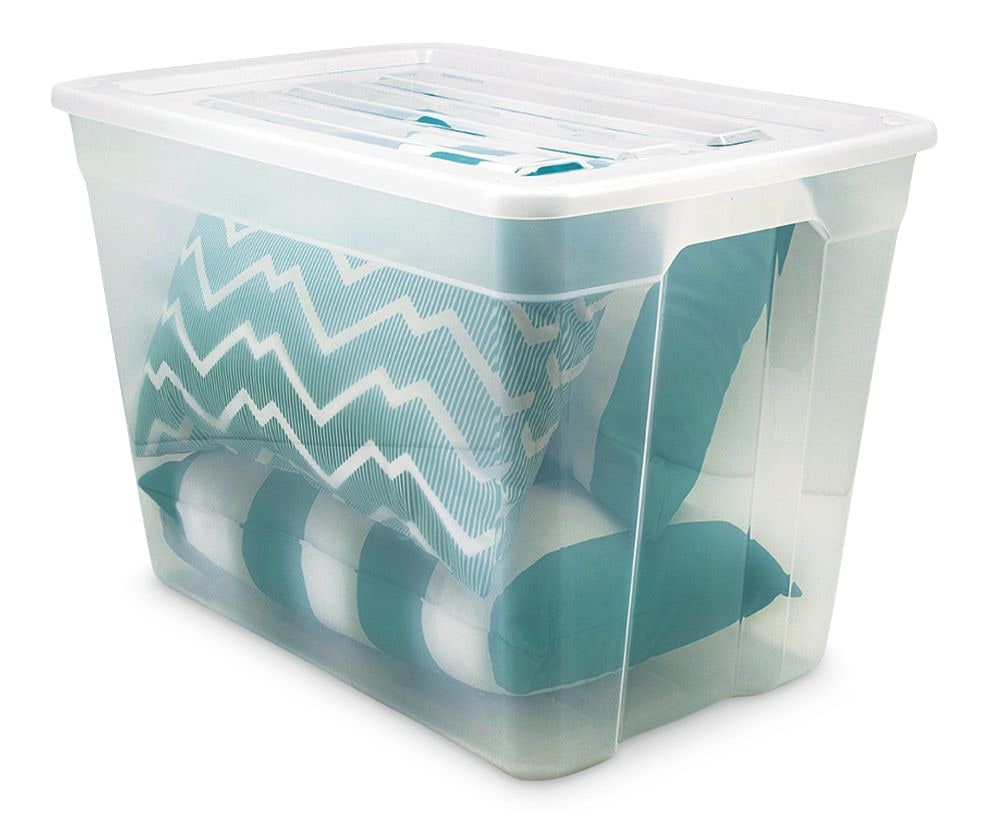 type A Clear Storage Tote, 72-L C4Q5 - product image 1
