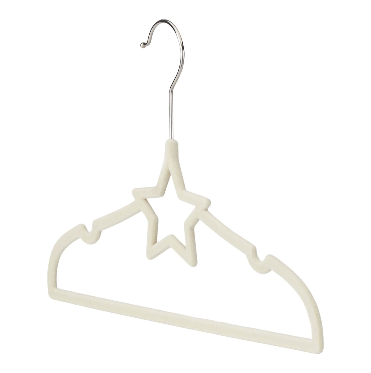 type A Kids' Non-Slip Slim Swivel Hanger with Star, Drizzle, 10-pk T6S9 - product image 1