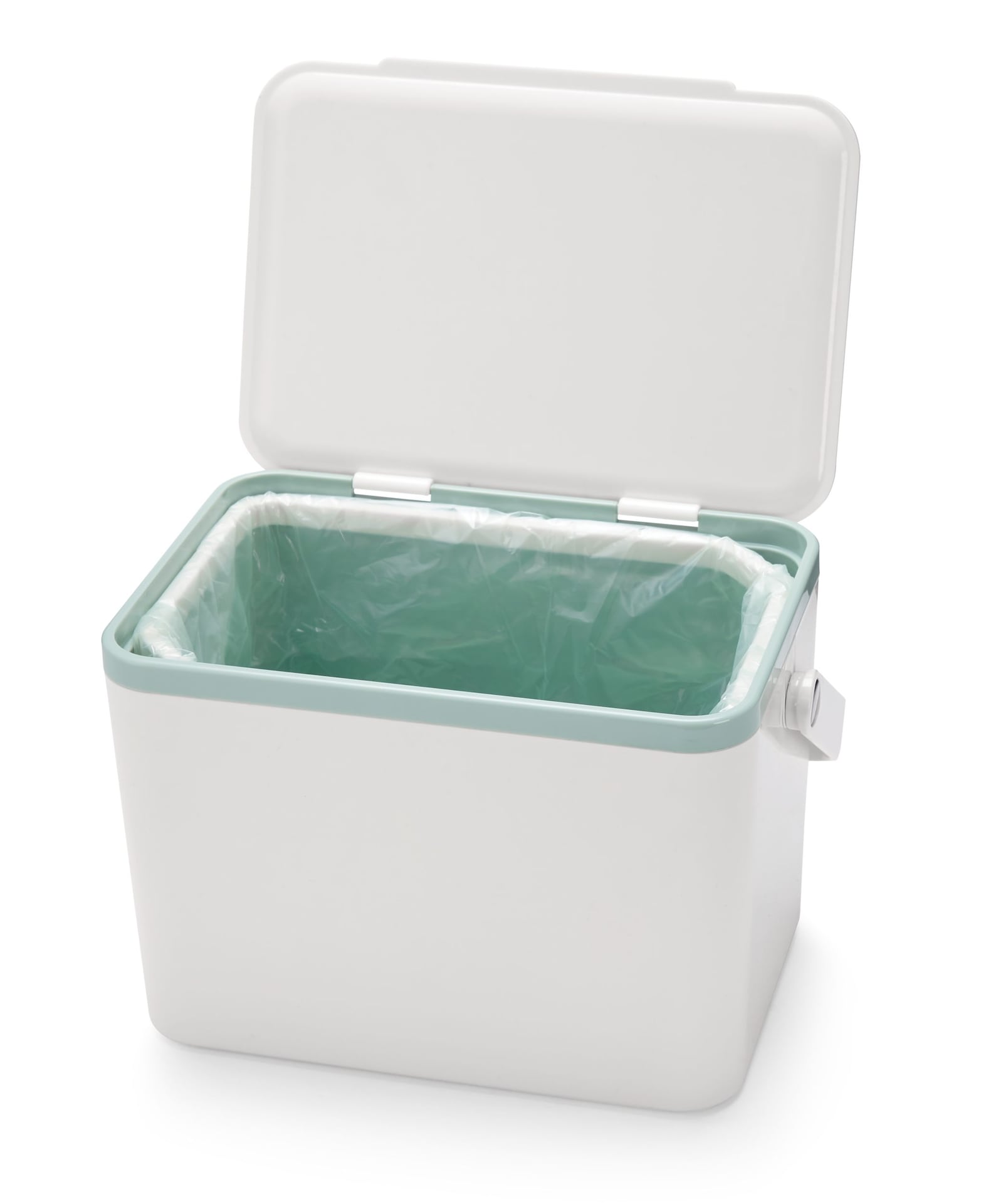 type A Plastic Rectangular Compost Bin, White, 4-L Y5M1 - product image 4