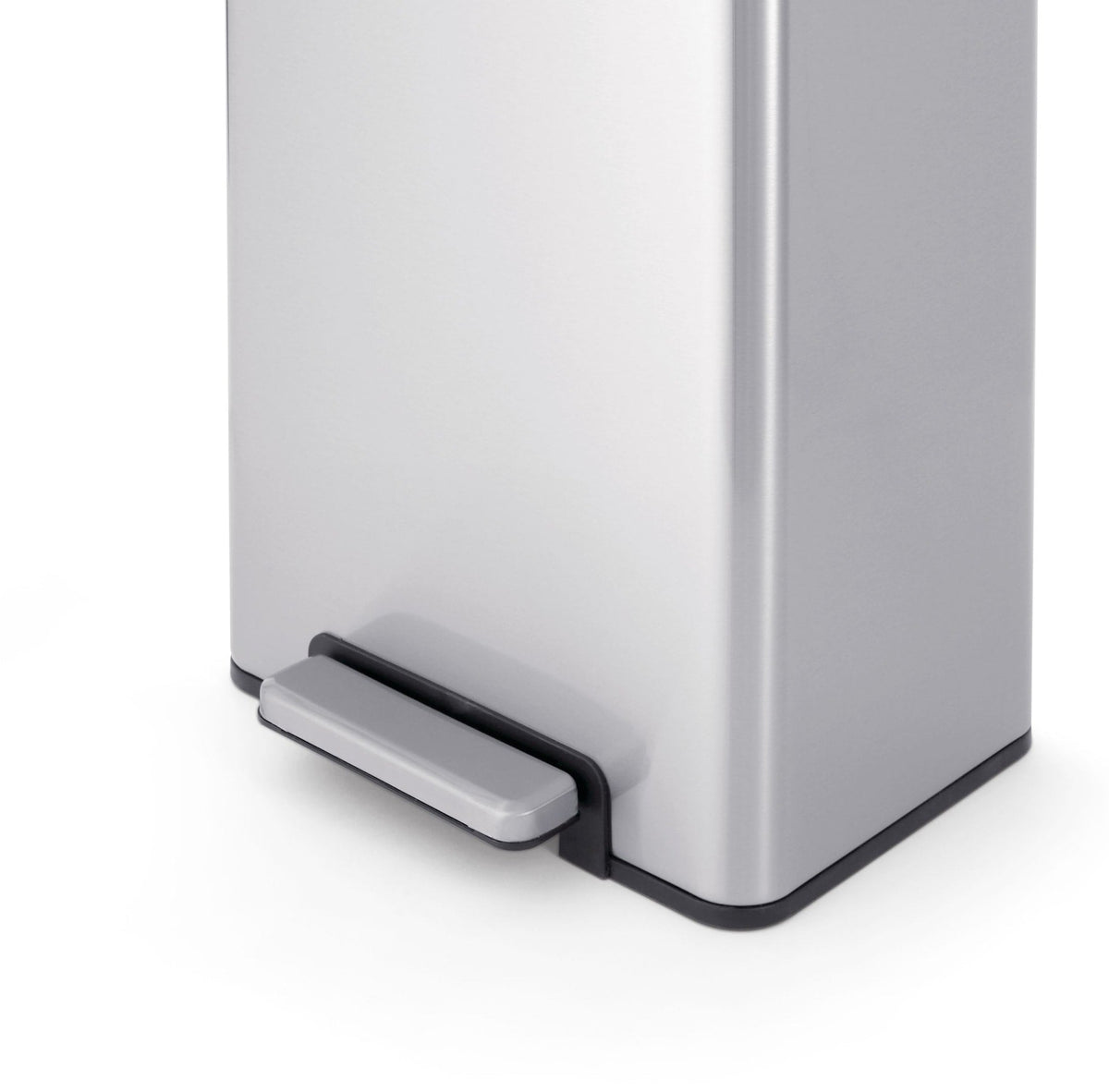 type A Wide Stainless Steel Rectangular Step Garbage Can with Slow Close Lid, 30-L K1A4 - product image 6
